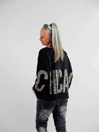 OFF#DLY Sweater Chicago black/Leo