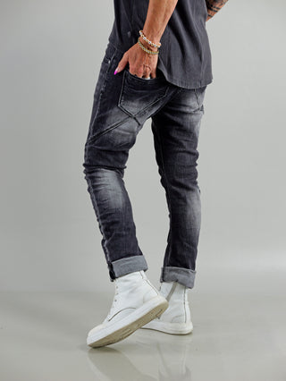 OFF#DLY Denim Bella black wash
