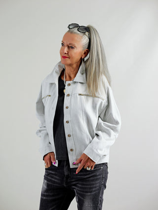 OFF#DLY Jacke vera lightgrey