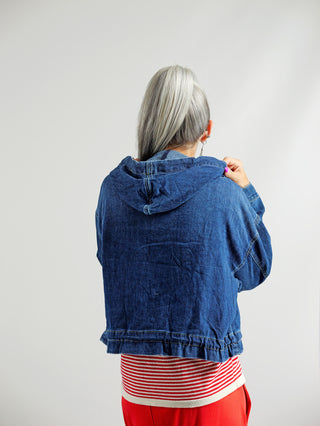 OFF#DLY Denim Jacket darkblue