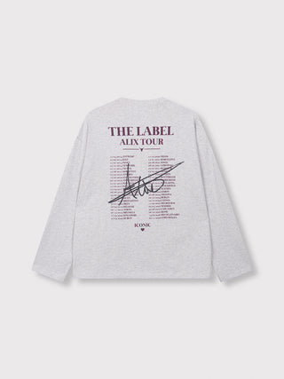 ALIX Photo Longsleeve soft grey mel