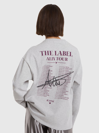 ALIX Photo Longsleeve soft grey mel