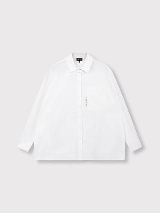 ALIX Oversized Blouse soft white