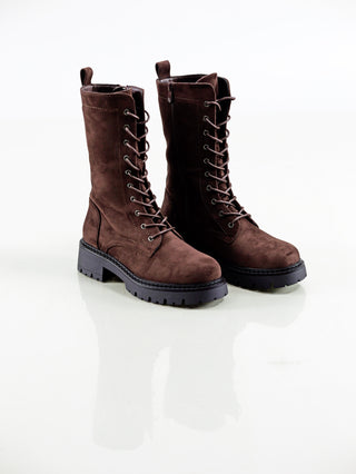 OFF#DLY Boot offThaoe darkbrown