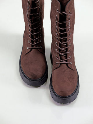 OFF#DLY Boot offThaoe darkbrown