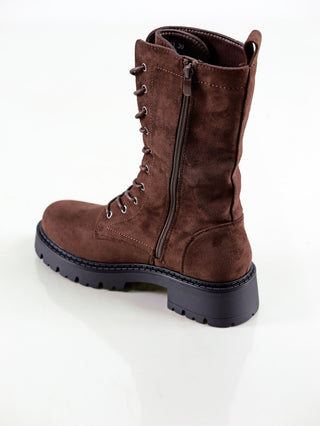OFF#DLY Boot offThaoe darkbrown