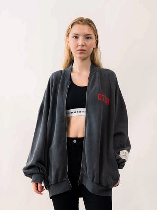 Outryght Sweat Jacket OUOLLIE faded black