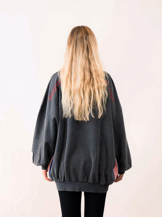 Outryght Sweat Jacket OUOLLIE faded black