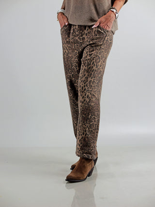 OFF#DLY Pant Leo braun