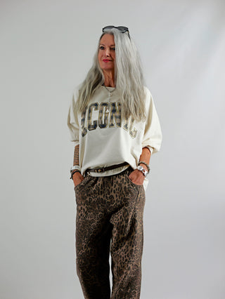 OFF#DLY Sweat ICONIC vanille