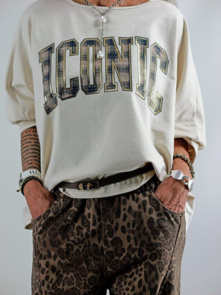 OFF#DLY Sweat ICONIC vanille