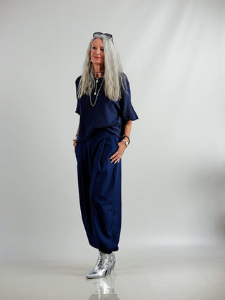 OFF#DLY Pant Zari blue