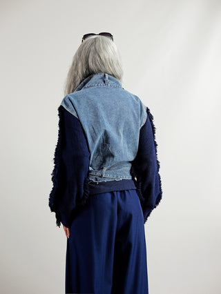 OFF#DLY Denim Jacket blue