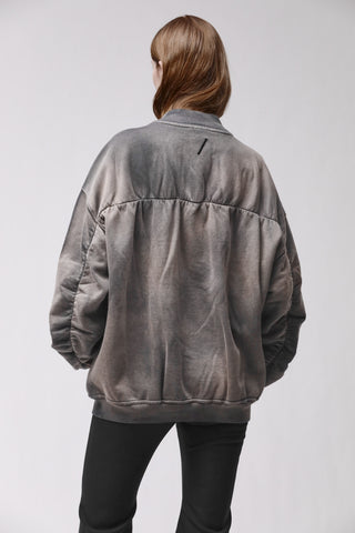 Thom Krom Jacke WSJ 506 grey stone wash spray