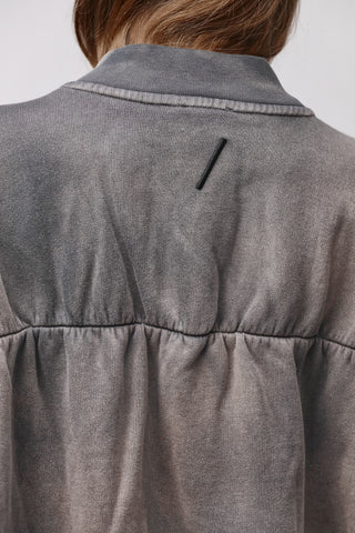 Thom Krom Jacke WSJ 506 grey stone wash spray