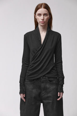 Thom Krom Tee WTS 632 black