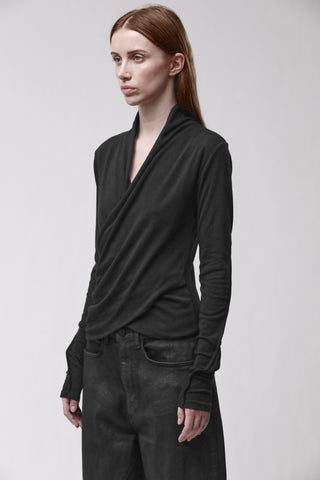 Thom Krom Tee WTS 632 black
