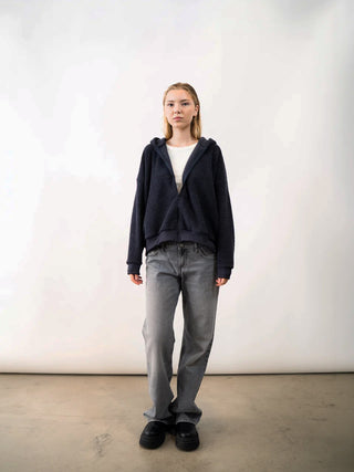 Outryght OUFLASH Teddy Jacket charcoal