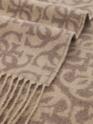 GUESS Schal 40x180 Jacquard GRI