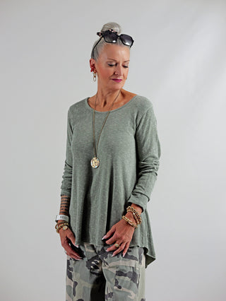 OFF#DLY Shirt OffEva khaki