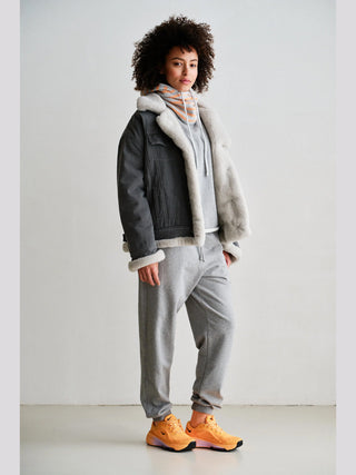 Penn & Ink Jacket grey jeans