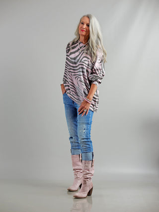 OFF#DLY Denim Lucy destroy blue