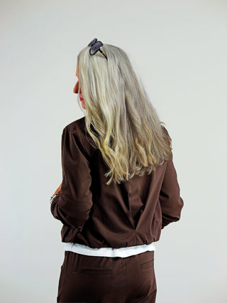 OFF#DLY Jacke Doris schokobraun