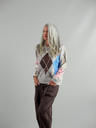 OFF#DLY Pulli Renate beige