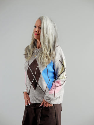 OFF#DLY Pulli Renate beige