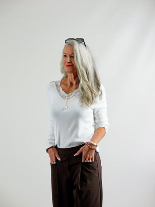 OFF#DLY Shirt Zita white