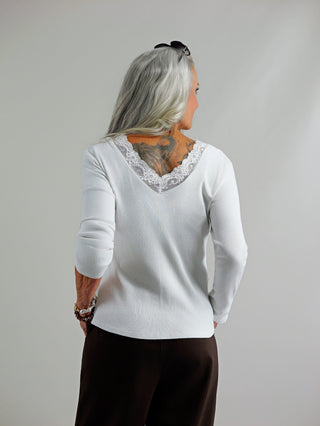 OFF#DLY Shirt Zita white