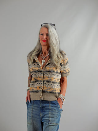 Penn & Ink Cardigan multicolor