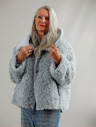 Penn & Ink Jacke reversable mist