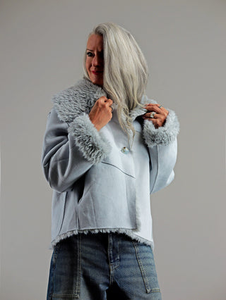 Penn & Ink Jacke reversable mist