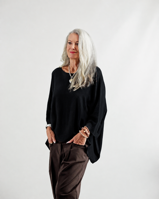 OFF#DLY Pulli Luise black