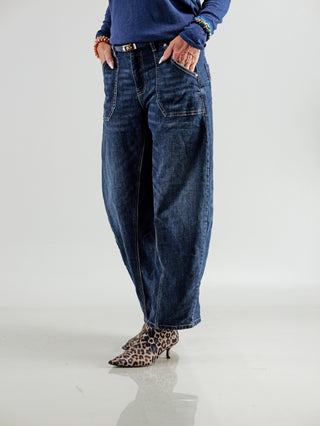 OFF#DLY Denim Cora dark blue