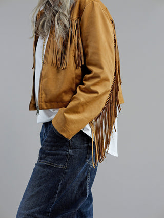 OFF#DLY Jacke Rodeo camel