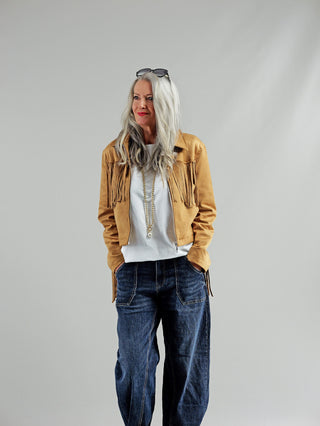 OFF#DLY Jacke Rodeo camel