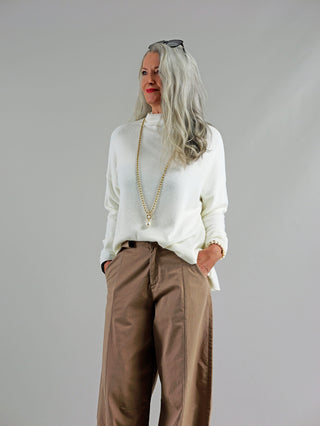OFF#DLY Pulli Siena offwhite