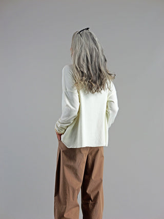 OFF#DLY Pulli Siena offwhite