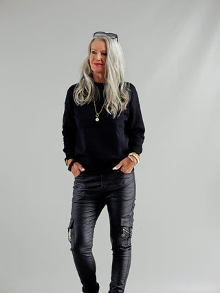OFF#DLY Pulli Los Angeles black