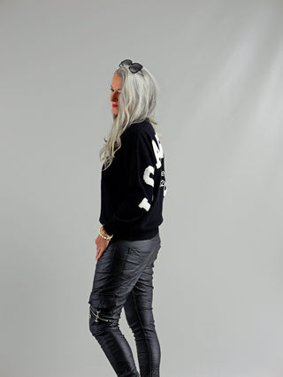 OFF#DLY Pulli Los Angeles black