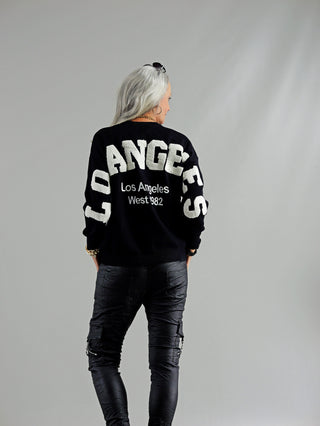 OFF#DLY Pulli Los Angeles black