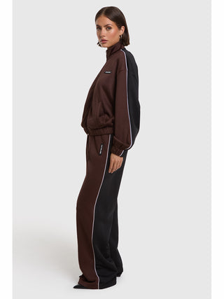 ALIX Piping Trainigns Pant warm brown