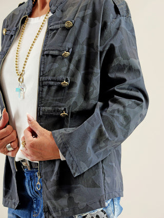 OFF#DLY Camo Jacke black/grey