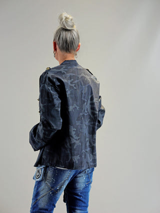 OFF#DLY Camo Jacke black/grey