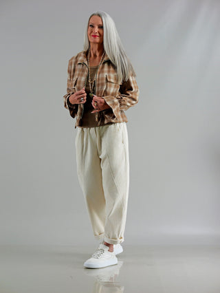 OFF#DLY Jacke Siena beige/camel