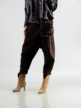 OFF#DLY Pant Gardone braun