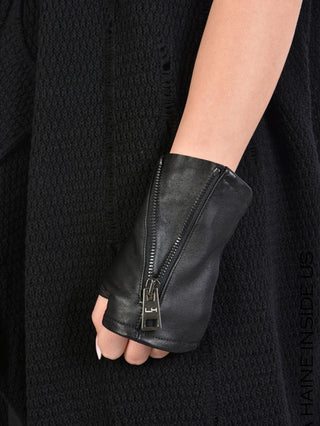 La Haine Gloves Stark black