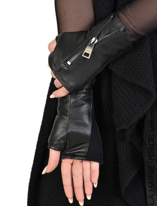 La Haine Gloves Stark black